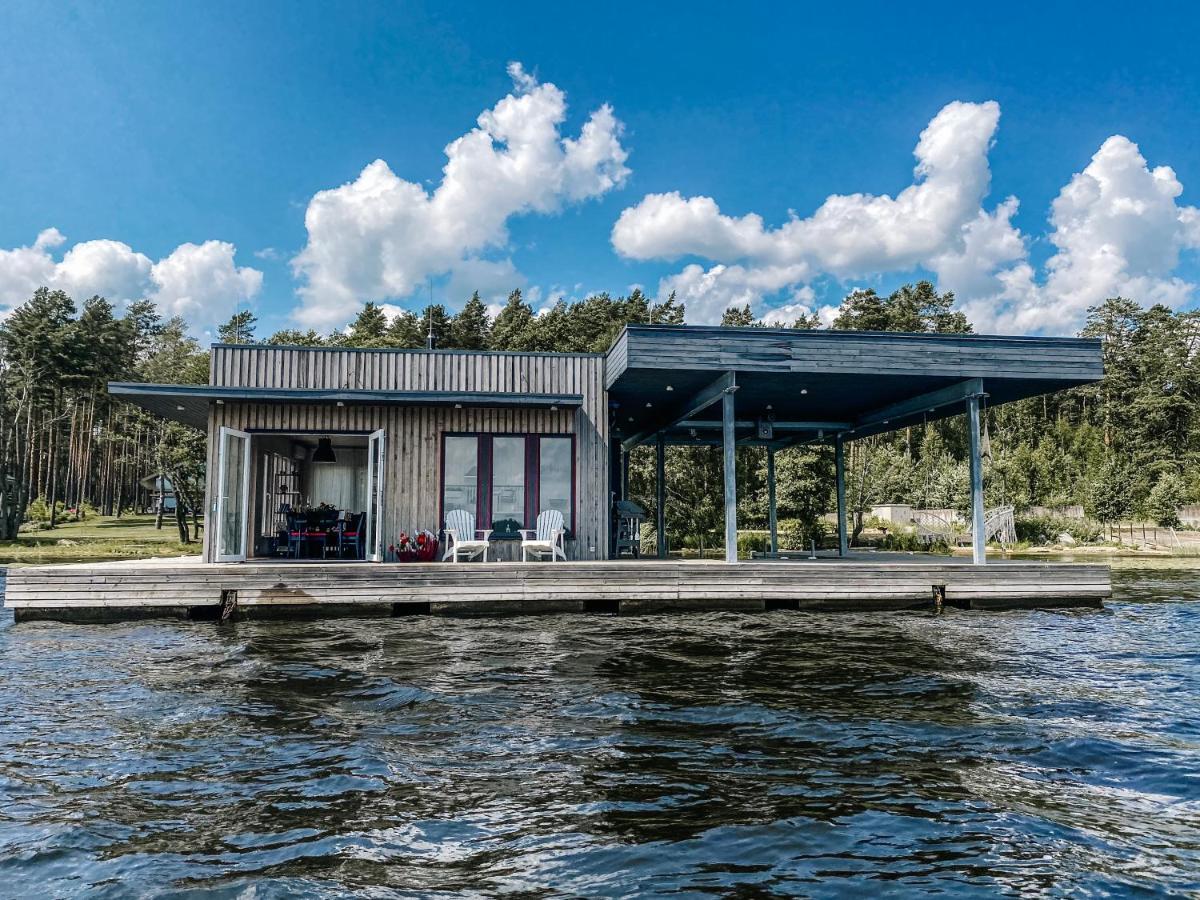 Boat House Villa Baltezers Exterior photo