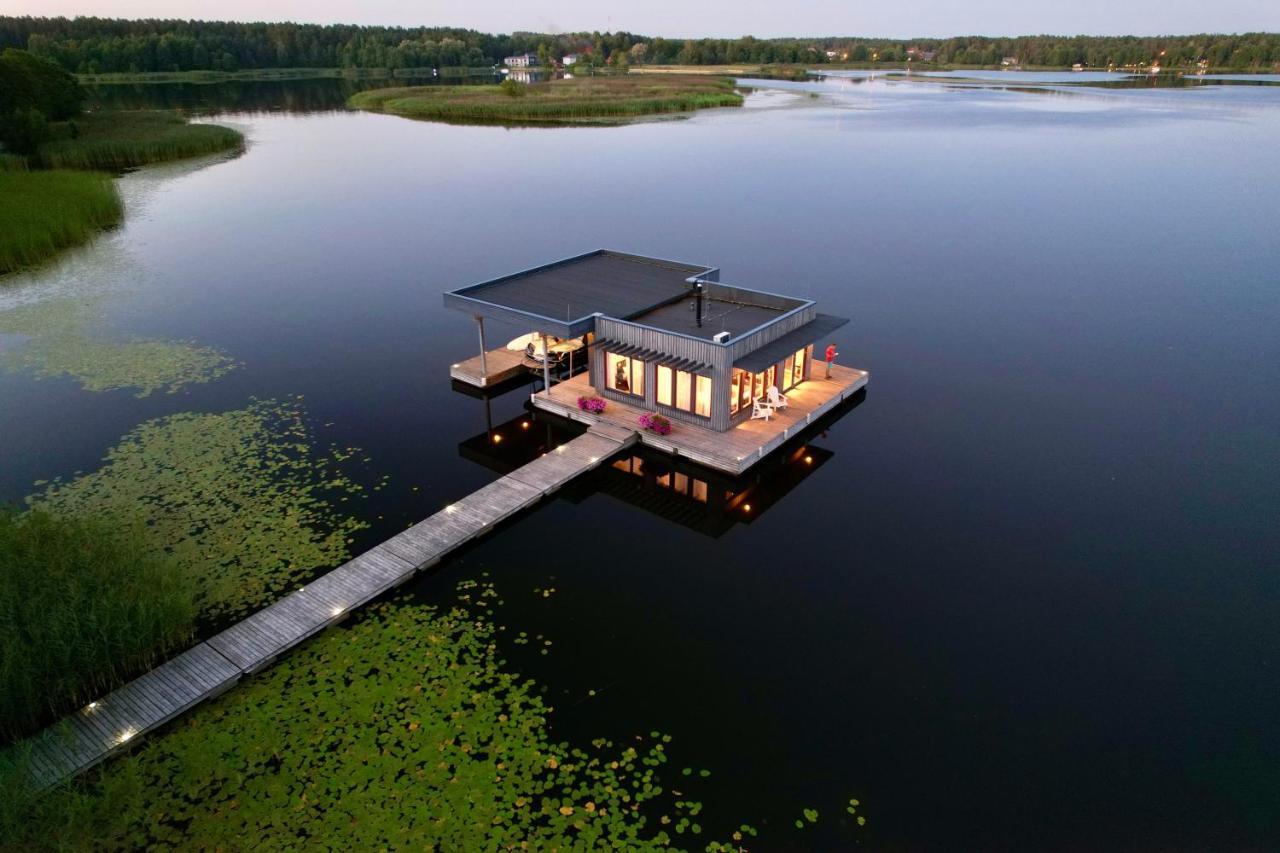 Boat House Villa Baltezers Exterior photo